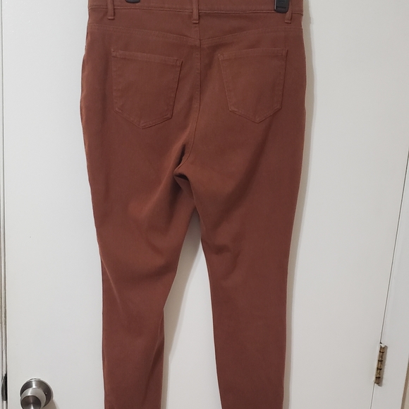Time & Tru Rust Pull on Pants Size 12/14 - Picture 5 of 6